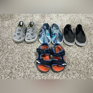 Size 5 Toddler Boys Summer Shoe Lot